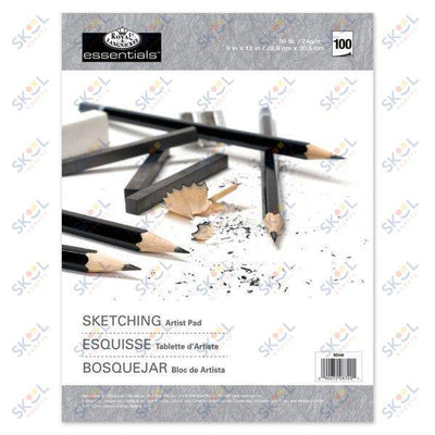 Sketching Artist Pad 9" x 12" 100 Sheets