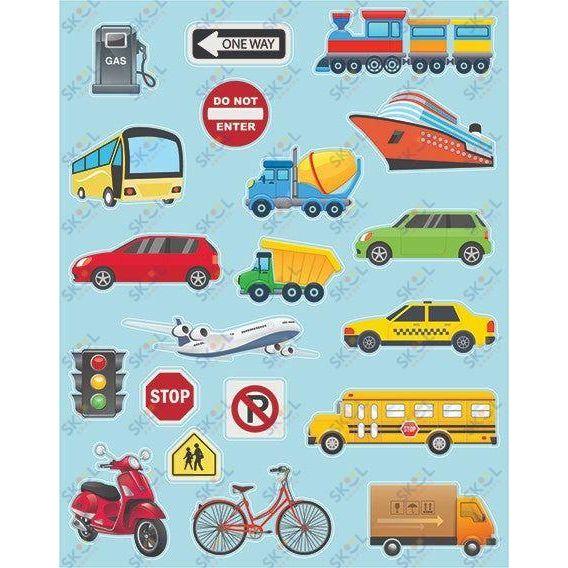 Vehicle Stickers 6/sheets