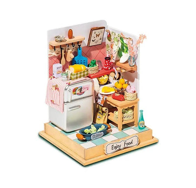 DIY Miniature House Kit Kitchen