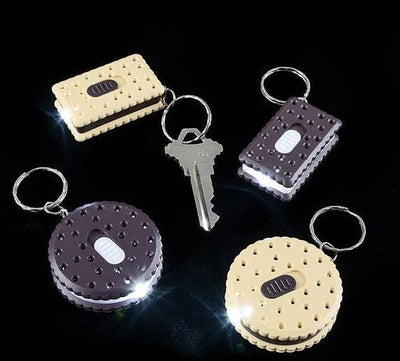 Cookie Flashlight Keychain 12/pk