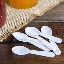 Plastic Tasting Spoon 3" 250/pk