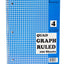 Quad Ruled Spiral Notebook 100/pk