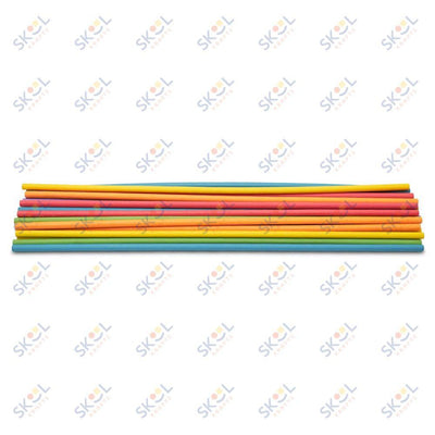 Colored dowel rod 12" assorted 30pcs