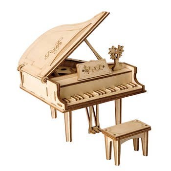 3D Wooden Puzzle Piano
