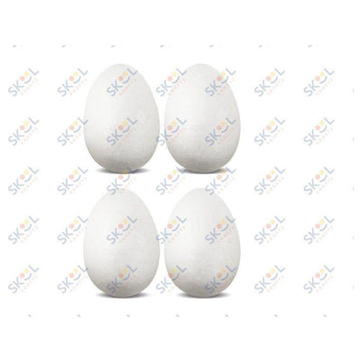 Polyfoam Eggs: 3.07" x 2.16" 4/pk