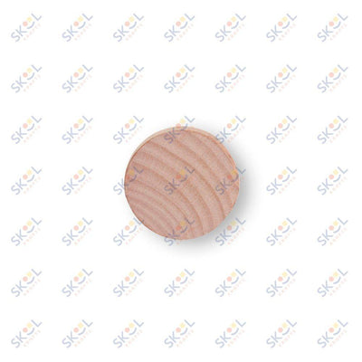 Wooden Disc Circle (3/4" x 1/8", 100/pk)